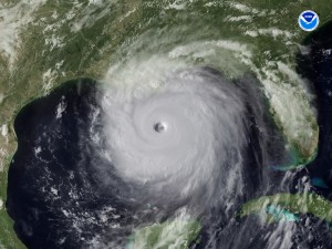 Hurricane Katrina on August 28, 2005